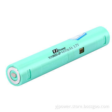 3.7V Li-ion battery 18650 with 4,400mAh used for torch light, mine light